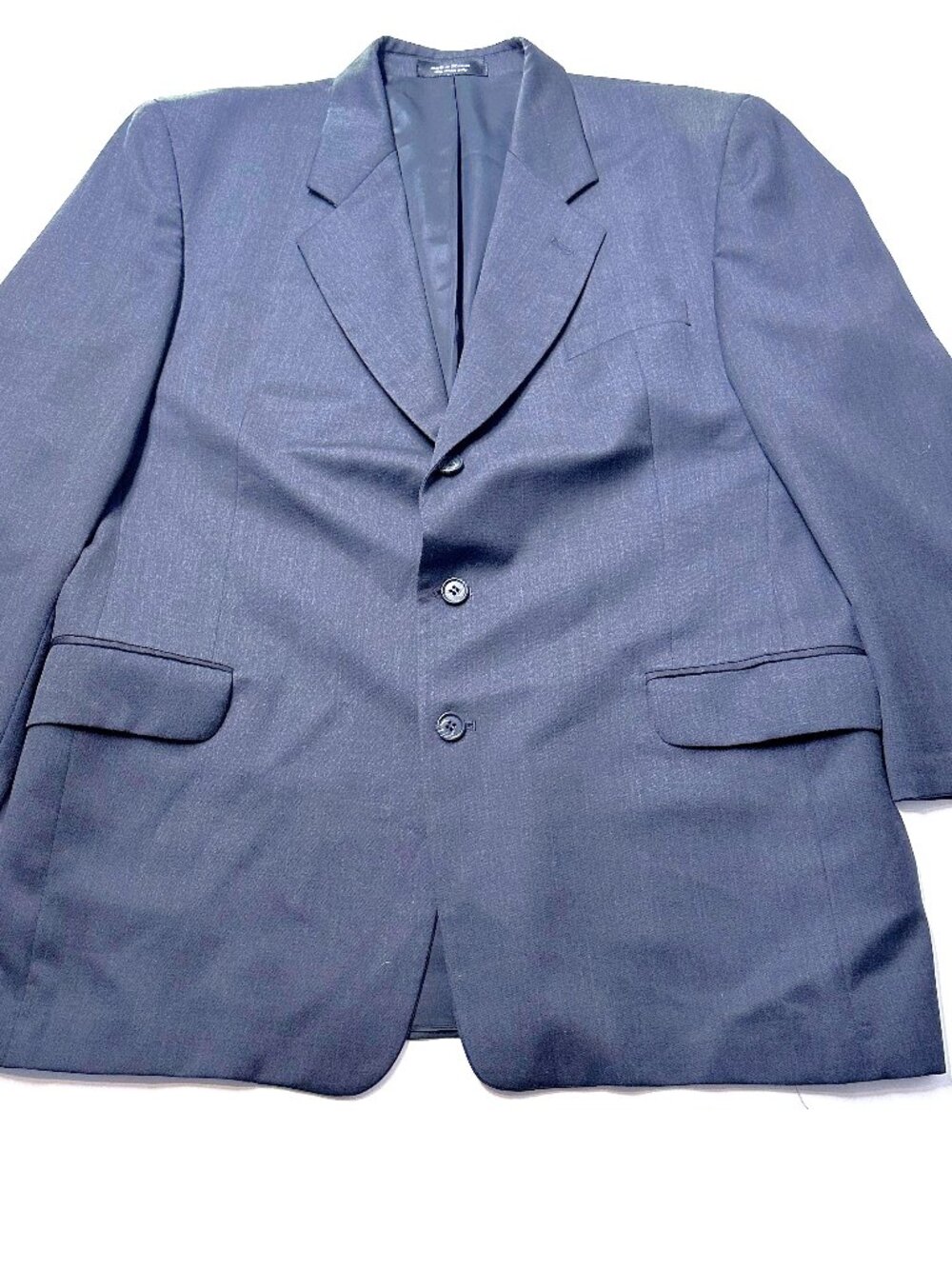Gianfranco Ruffini Italy 3 Button Sports coat blazer mens 46 L Blue